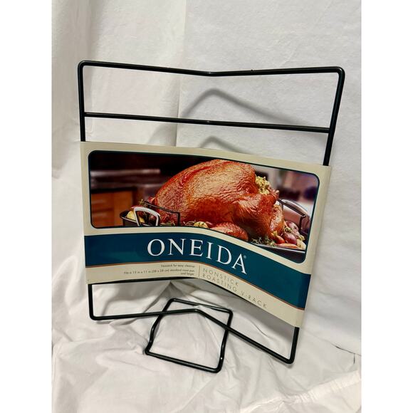 Oneida Roasting Rack 15" x 11" Pan NWT Nonstick - Picture 2 of 3